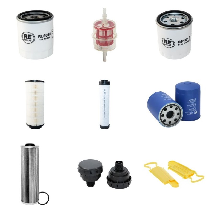 ZETTELMEYER ZL 602 B Filter Service Kit w/Deutz BF4L1011FT Eng. SN  -601155