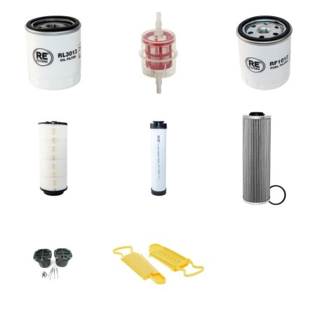 ZETTELMEYER ZL 702 B Filter Service Kit w/Deutz BF4L1011 Eng.