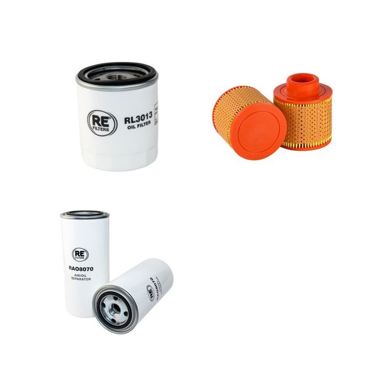 ABAC ZENITH 07 Compressor Filter Service Kit SN -1738710001