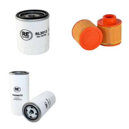ABAC ZENITH 07 Compressor Filter Service Kit SN -1738710001
