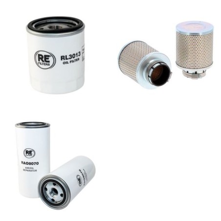 ABAC ZENITH 10 Compressor Filter Service Kit SN -1738710001