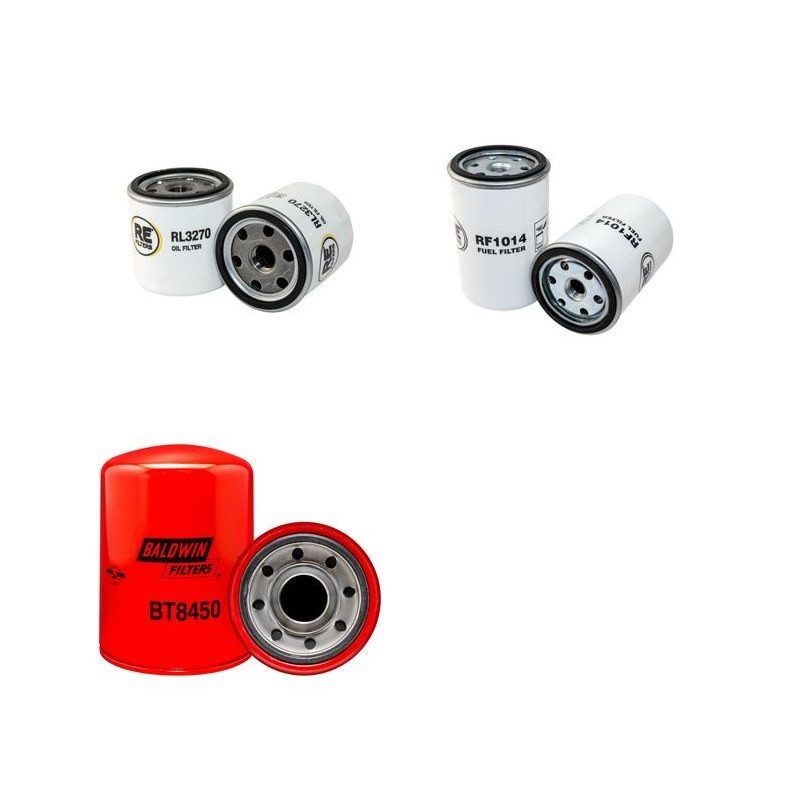 BUNKER S 28 DMGR/HYS DIESEL Filter Service Kit with Lombardini 9Ld561/2 Eng