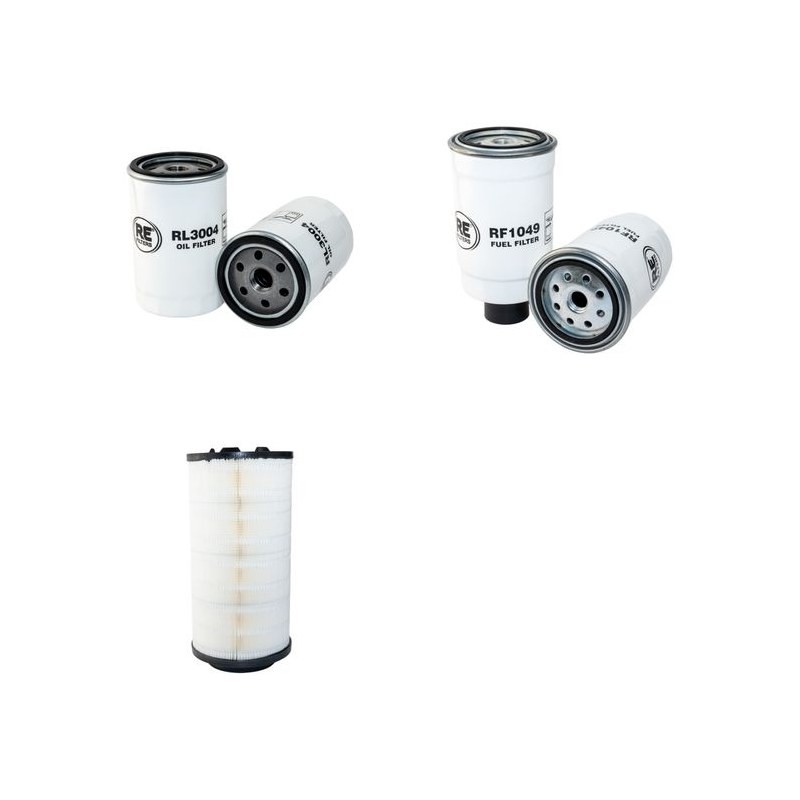 BUNKER TRAGEN B 250 DCB 2400 Filter Service Kit Air Oil Fuel Filters w/Deutz F2M2011 Eng.   YR  2006-