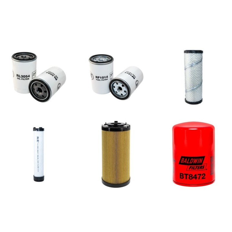 CALVET A 120 Filter Service Kit with Lombardini Ldw1603 Eng