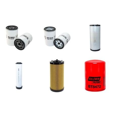 CALVET A 120 Filter Service Kit with Lombardini Ldw2204 Eng HP 50CH