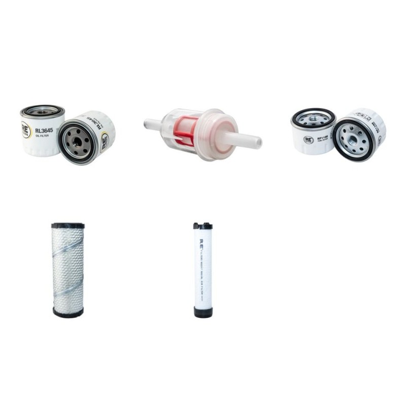 CAMISA TP 680/35 Filter Service Kit Air Oil Fuel Filters w/Lombardini LDW1404 Eng.     35 CG