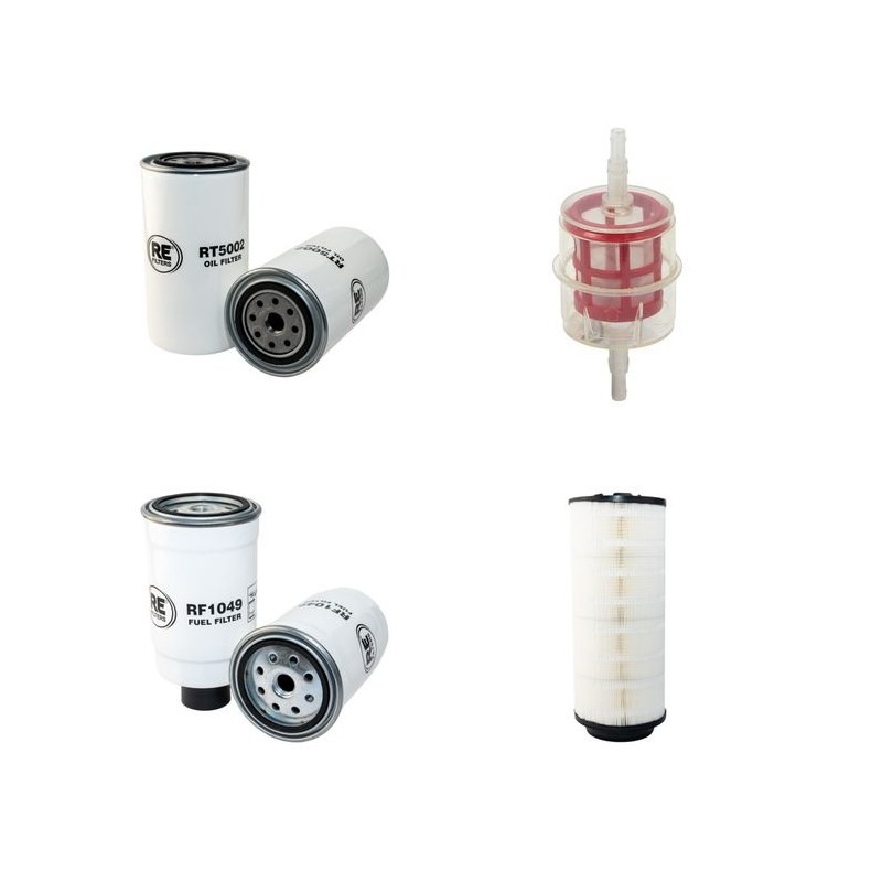 BOSCHUNG S 3 Filter Service Kit Air Oil Fuel Filters w/VM HR494-HT3 Eng.   YR  2005-