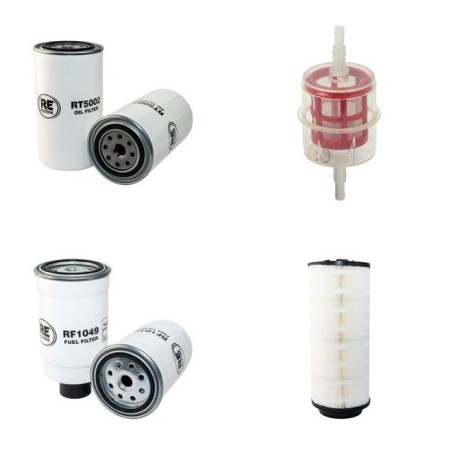 BOSCHUNG S 3 Filter Service Kit Air Oil Fuel Filters w/VM HR494-HT3 Eng.   YR  2005-