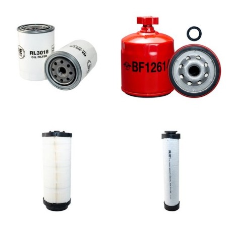 BUCHER MUNICIPAL CITY KING 80 Filter Service Kit Air Oil Fuel Filters