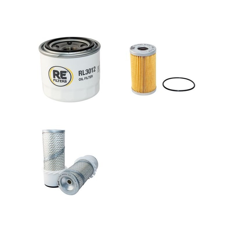 CARRARO 4400 HST Filter Service Kit Air Oil Fuel Filters w/Yanmar 3TNE88CR Eng.