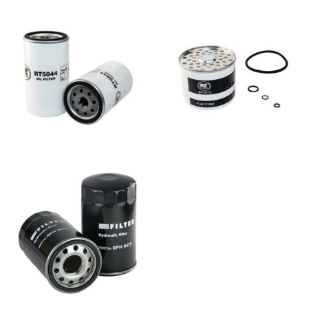 CARRARO 520.2 Filter Service Kit w/Perkins 3.152 Eng.