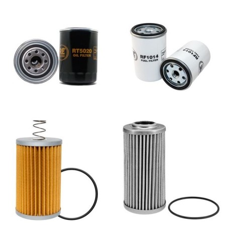 CARRARO 8.1000 4 F Filter Service Kit w/Deutz F4L913 Eng.