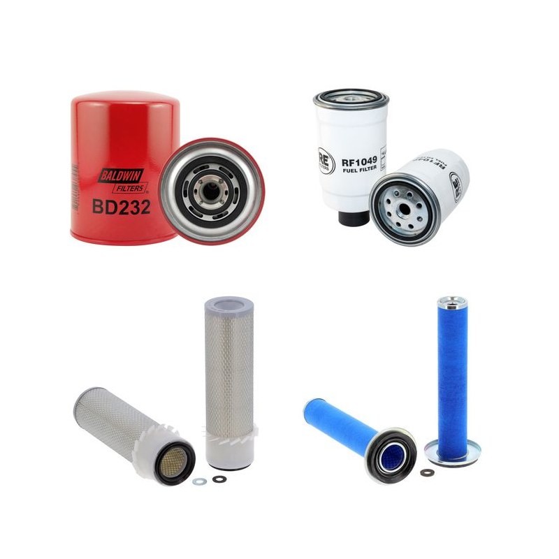 CARON 765 Filter Service Kit Air Oil Fuel Filters w/IVECO  Eng.