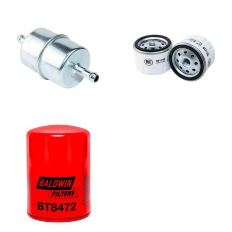 CARROY-GIRAUDON 165 F Filter Service Kit with Lombardini Eng 2010