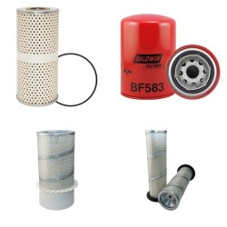Case 1150C Filter Service Kit Air Oil Fuel Filters