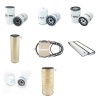 Filter kit for Case 1640 with Cummins 6T830 Engine Serial No JJ0034706-
