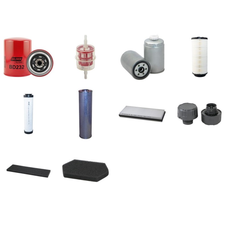 MFH 2500 Filter Service Kit w/IVECO 8140SRC34 Eng.   YR  01.03-