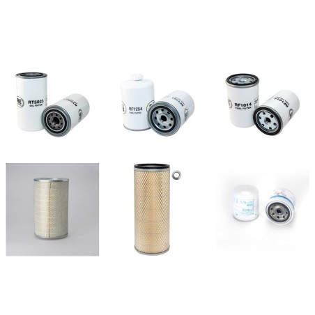 Filter kit for Case 1644 with Cummins 6T5.9 Engine