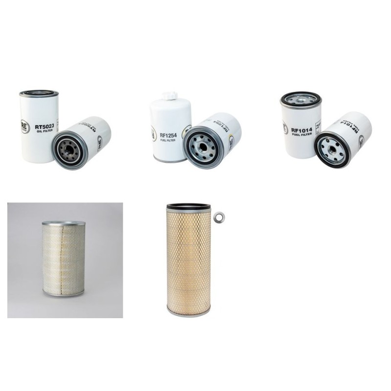 Filter kit for Case 1644 with Cummins 6T5.9 Engine