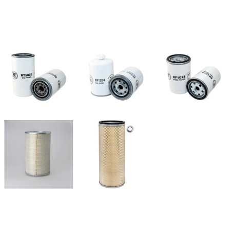 Filter kit for Case 1644 with Cummins 6T5.9 Engine