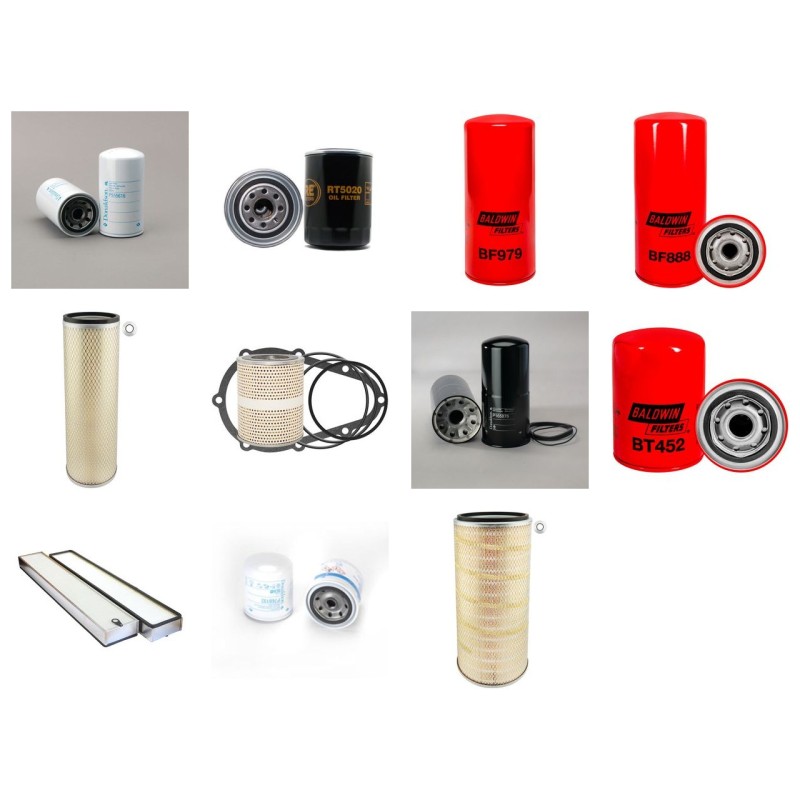 CASE 1680 Filter Service Kit w/DT466C Eng. SN  JJC0045889-