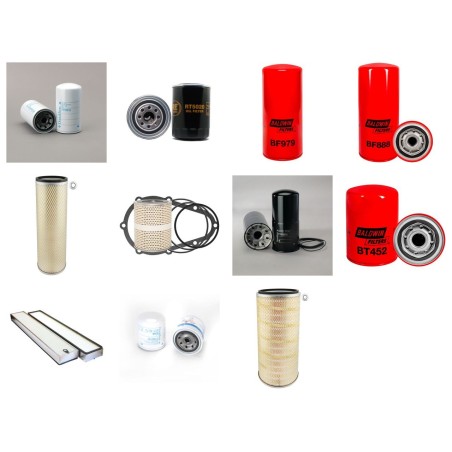Filter kit for Case 1680 with DT466C Engine Serial No JJC0045889-