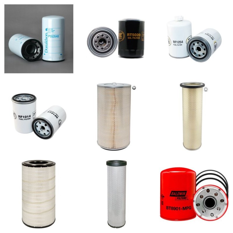 Filter kit for Case 1688 with Cummins 6T830 Engine
