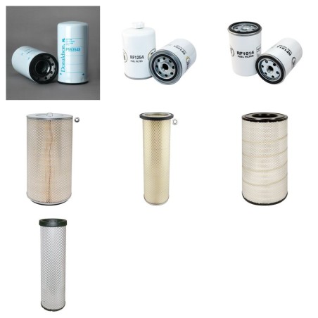 Filter kit for Case 1688 with Cummins 6T830 Engine