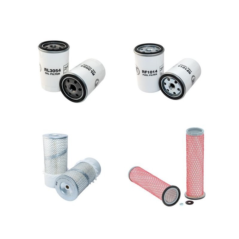 NILFISK RS 501 Filter Service Kit Air Oil Fuel Filters w/Lombardini  Eng.