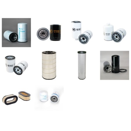 Filter kit for Case 2166 with Cummins 6CTA830 Engine Serial No -JJC0176199