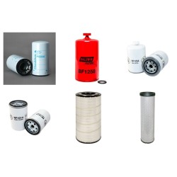 CASE 2188 Filter Service Kit Air Oil Fuel Filters w/Cummins  Eng. SN  JJC0186900-