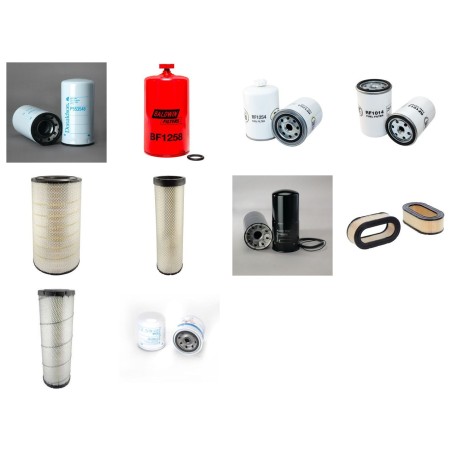 Filter kit for Case 2365 with Cummins Engine