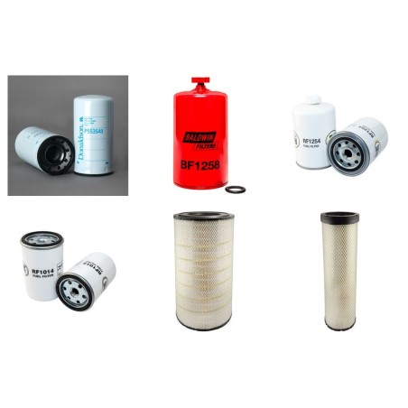 Filter kit for Case 2365 with Cummins Engine