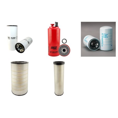 Filter kit for Case 2388 AFS with Cummins Engine  YR 2008