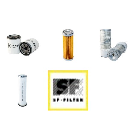 POWERBOSS SW 6 X Filter Service Kit w/Kubota D902 Eng.