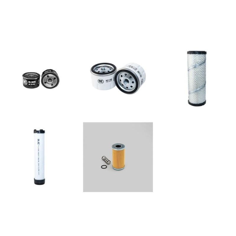 RCM BOXER D Filter Service Kit w/Lombardini Ldw502 Eng. 2004-