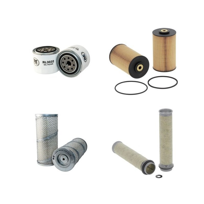 CASE 523 Filter Service Kit Air Oil Fuel Filters         FAB FRANCAISE
