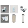 Filter kit for Case 527 Air Oil Fuel Filters with VOLVO Engine