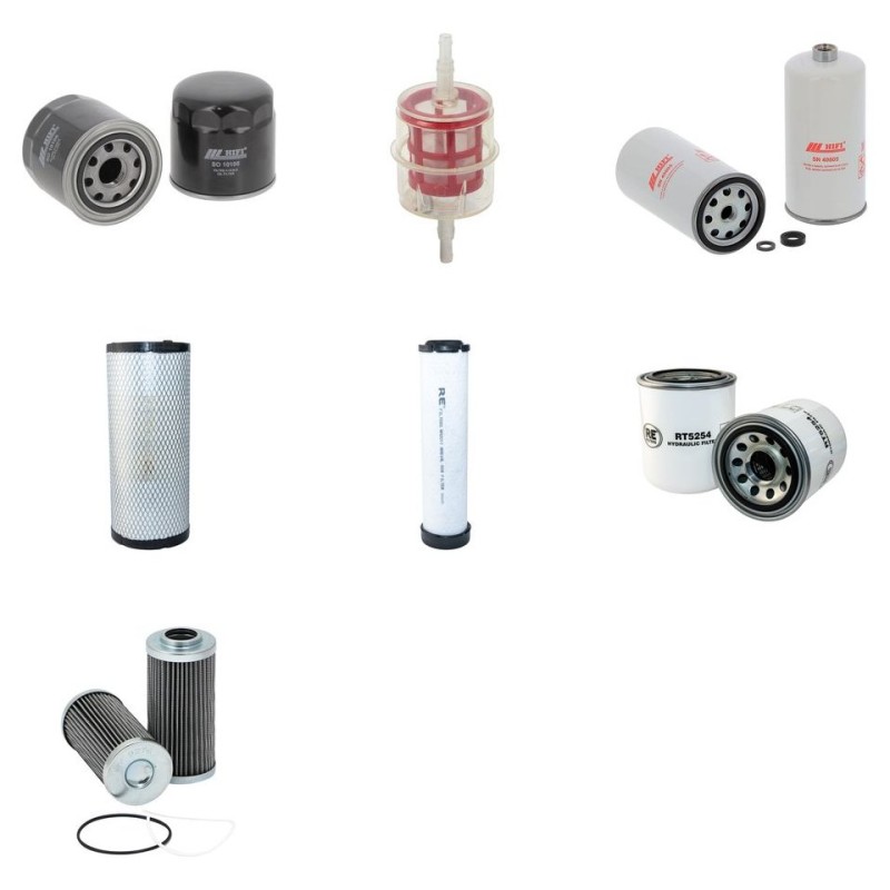 CASE 55 C FARMALL Filter Service Kit with Cnh Eng 2011-