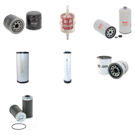 CASE 55 C FARMALL Filter Service Kit with Cnh Eng 2011-