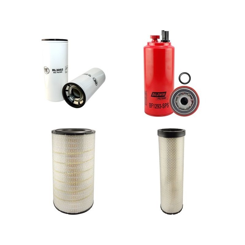 Filter kit for Case 7088 with Case IH 9L Engine  YR 2008-