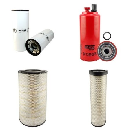 Filter kit for Case 7088 with Case IH 9L Engine  YR 2008-