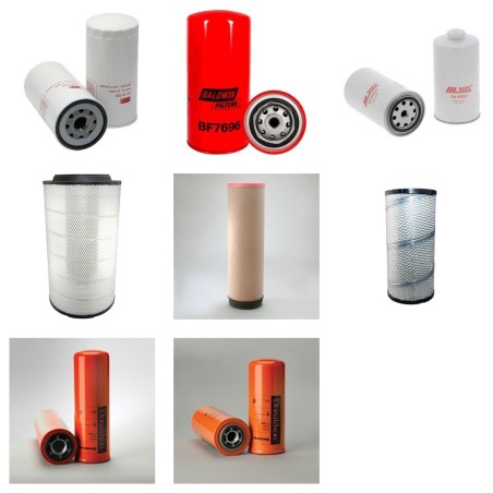 Filter kit for Case 7120 AXIAL FLOW with CNH Engine  YR 2014