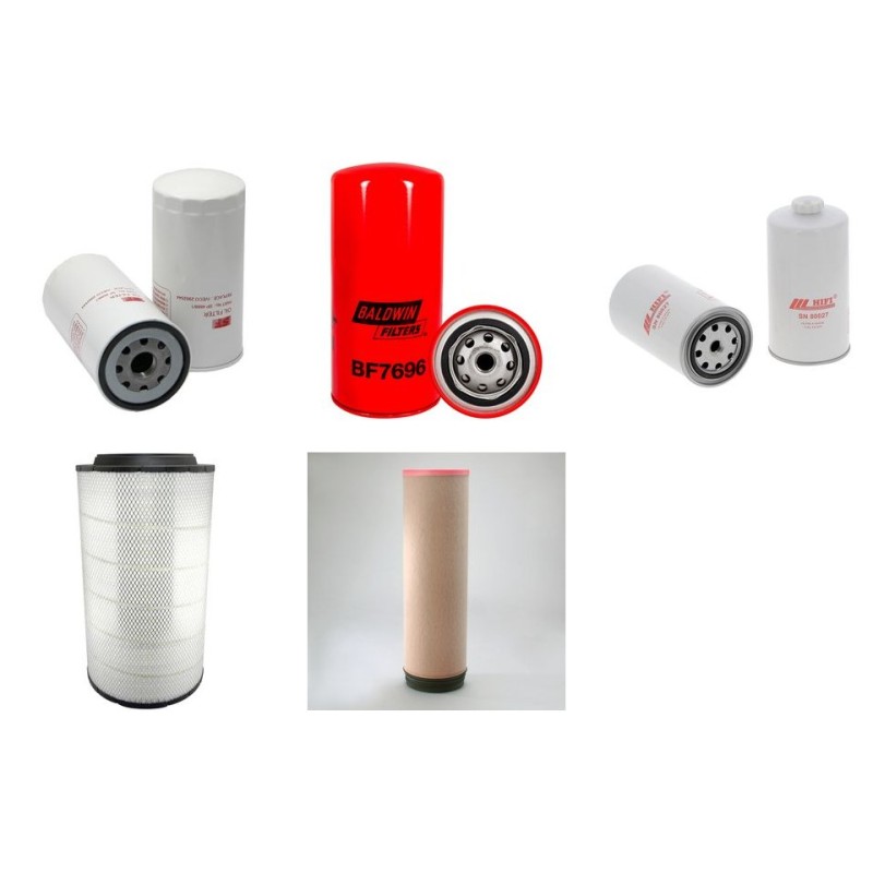 Filter kit for Case 7230 AFS with CNH TIERIVADBLUE Engine  YR 2011