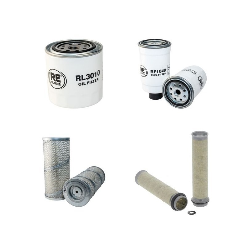 Filter kit for Case 833 S/XL Air Oil Fuel Filters