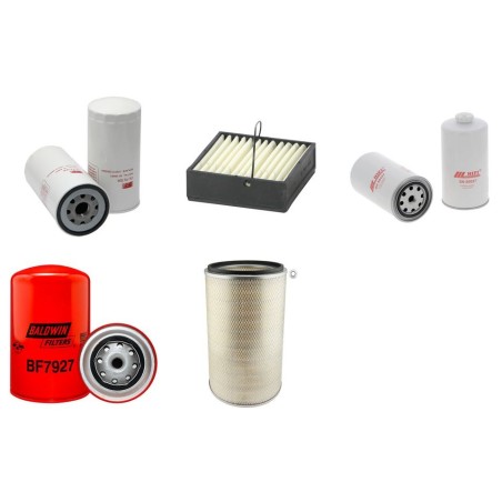 2H ENERGY CHR 50 R 13 Filter Service Kit w/IVECO F3BE0685A Eng.