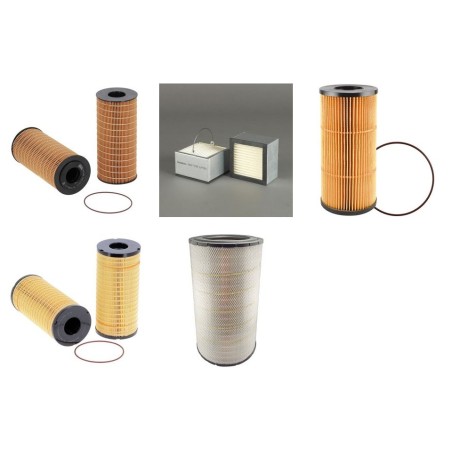 2H ENERGY P 500 Filter Service Kit w/Perkins MGBF408S Eng.
