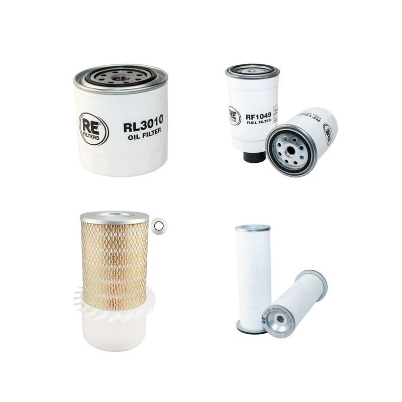 Filter kit for Case 844 XL Air Oil Fuel Filters with Case Engine