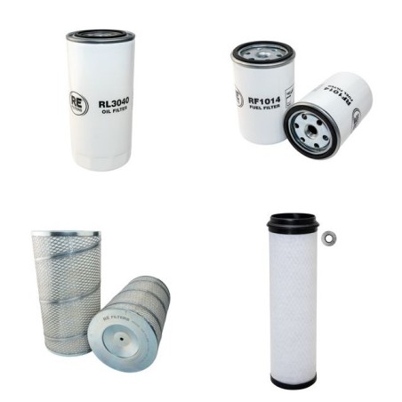 ABG TITAN 223 Filter Service Kit Air Oil Fuel Filters w/Deutz Eng.