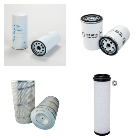 ABG TITAN 311 S Filter Service Kit Air Oil Fuel Filters w/Deutz BF6L913T Eng.